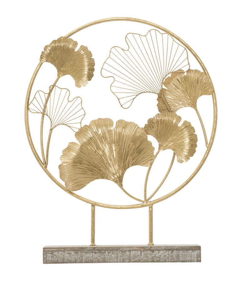 Little Leaf Glitz Ornament Goud Metaal