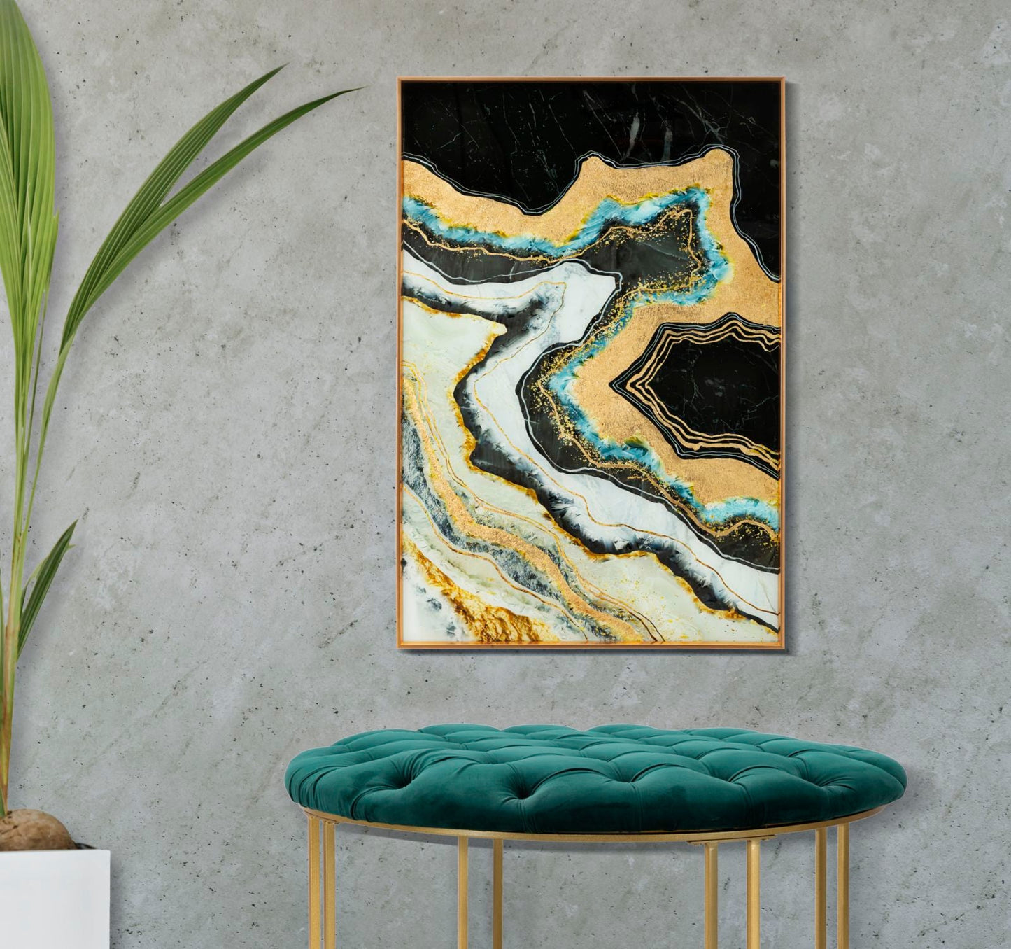 Luxe Mirage Schilderij 60x3,5x90 cm