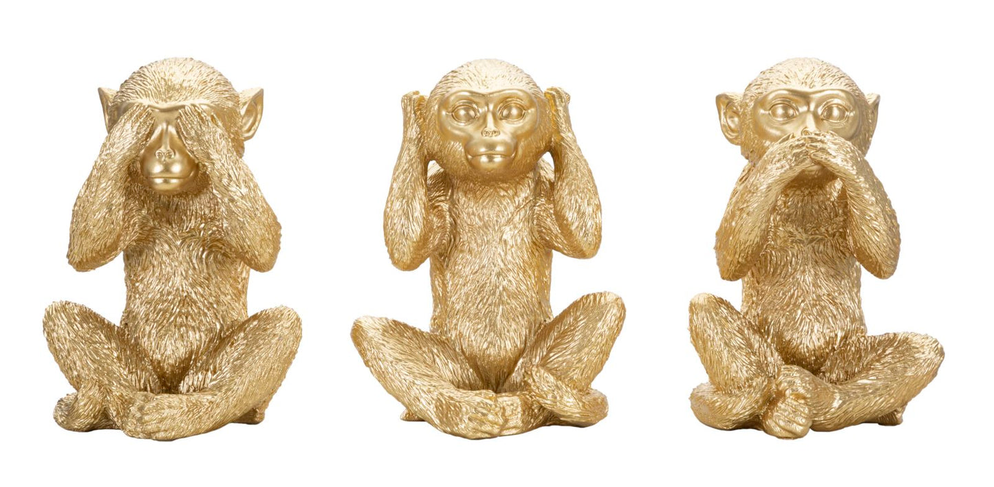Monkey Trio Horen Zien Zwijgen