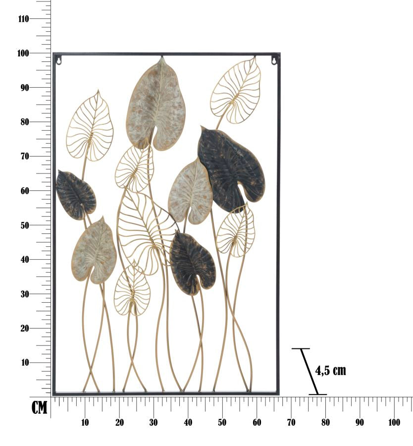 Verdant Elegance Wanddecoratie 66x100 cm