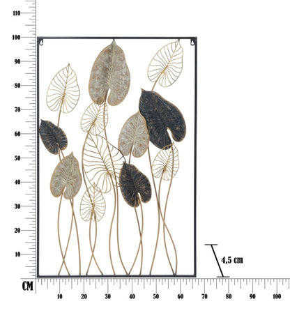 Verdant Elegance Wanddecoratie 66x100 cm