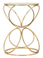 Elegance Circlly Gouden Bijzettafel Spiegel 53 cm