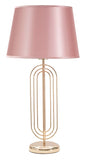 Glamour Tafellamp Goud & Roze