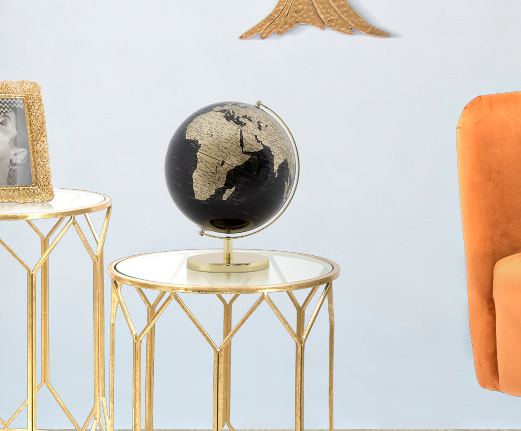 Globe Glamour Zwart Goud