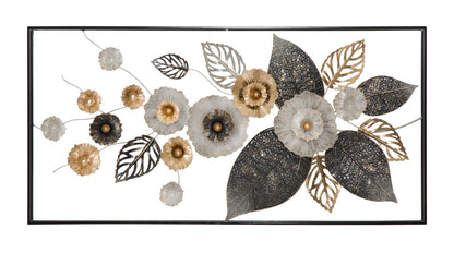 Nature’s Elegance Wanddecoratie Metaal 120x59 cm