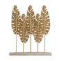 Golden Leaf Elegance Ornament Metaal