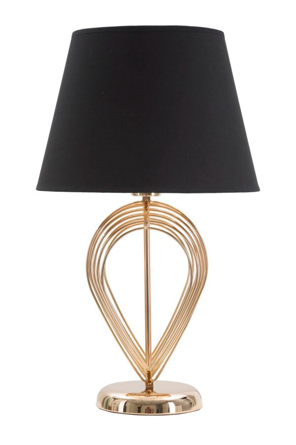 Lumière Chic Tafellamp Goud Zwart 53,5 cm