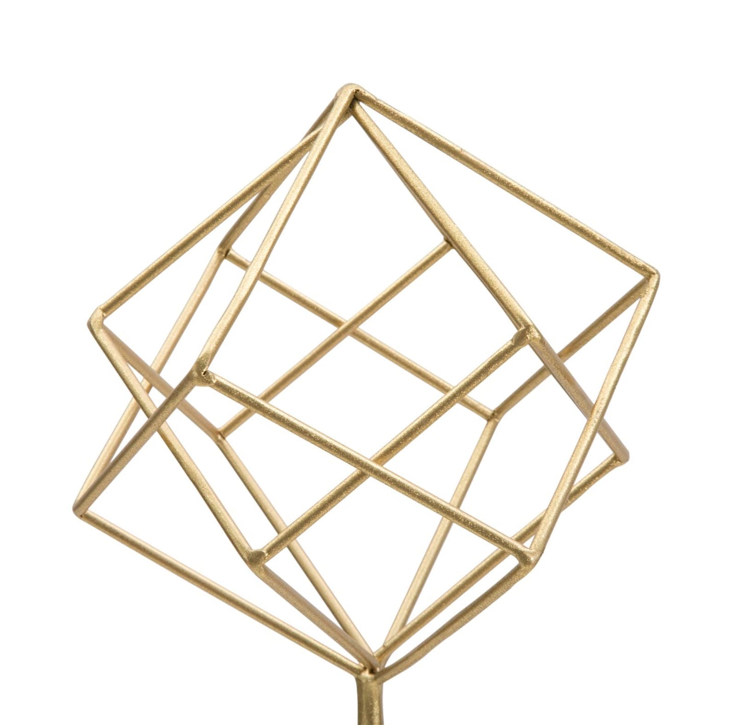 Golden Harmony Cubus Marmer Metaal 52,5 cm