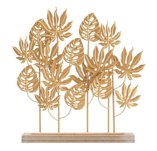 Palm Elegance Goud Metalen Ornament