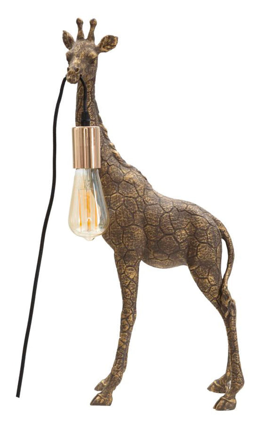 GiraffeJoy Tafellamp Goud Resin