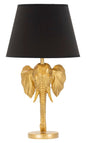 Elephant Elegance Tafel Lamp Goud Zwart