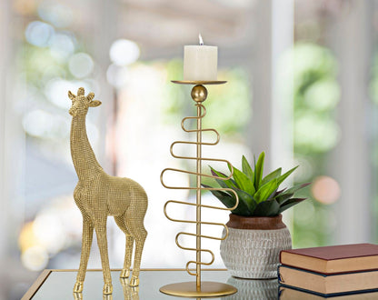 Elegante Giraffe Goud