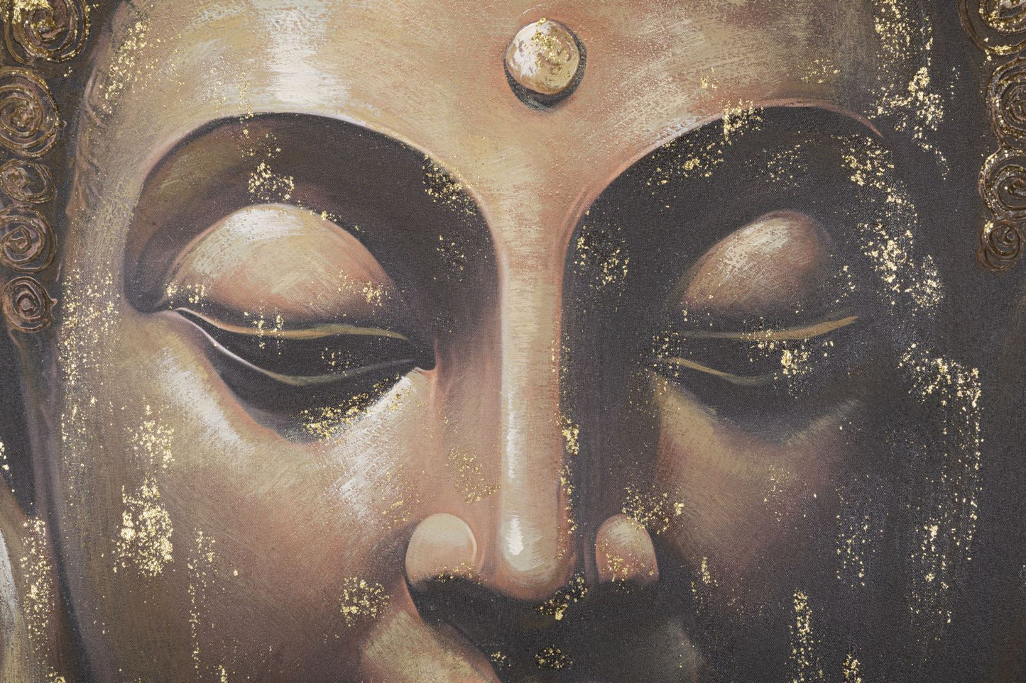 Schilderij Zen Blis Buddha Handgemaakt