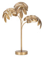 Exotic Glow Tafellamp Goud Palm Metaal