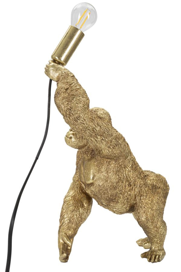 Gorilla Glow Tafellamp Goud