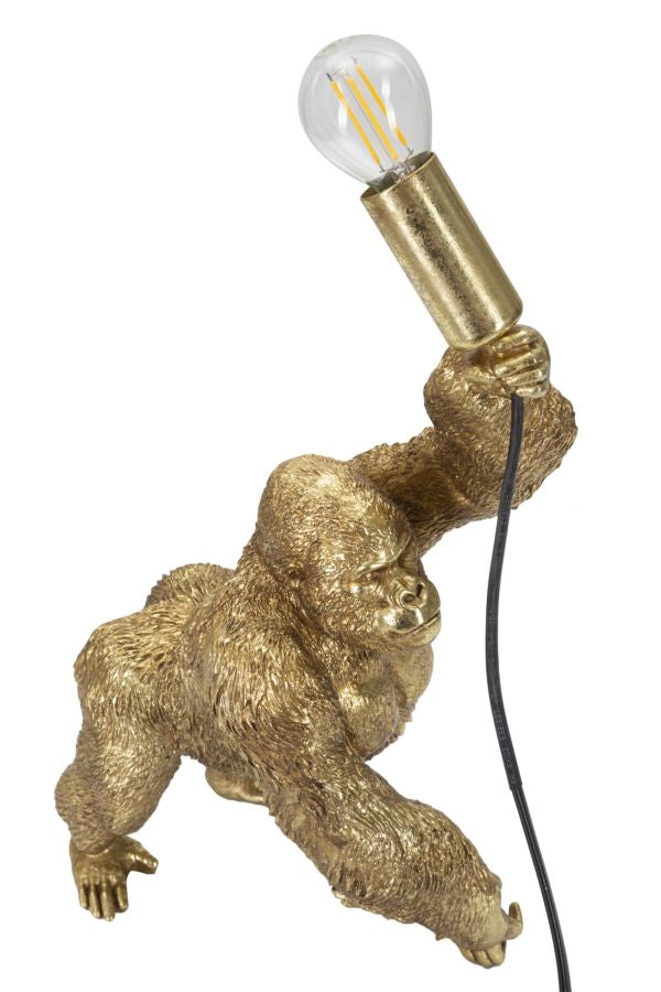 Gorilla Glow Tafellamp Goud