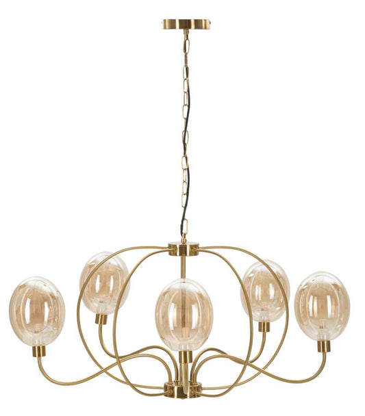 Vienna Plafondlamp Goud Metaal 100x96 cm