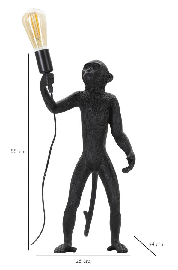 MonkeyLight Tafellamp Zwart