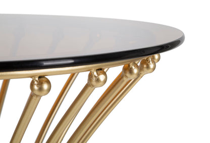 Golden Sphere Rond Tafel Goud Ø 50x103 cm