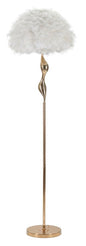 Vloerlamp Slim Wit Goud Metaal Ø 50x165 cm