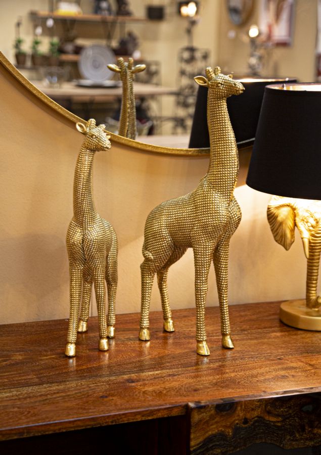 Elegante Giraffe Goud