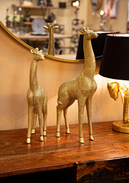 Elegante Giraffe Goud