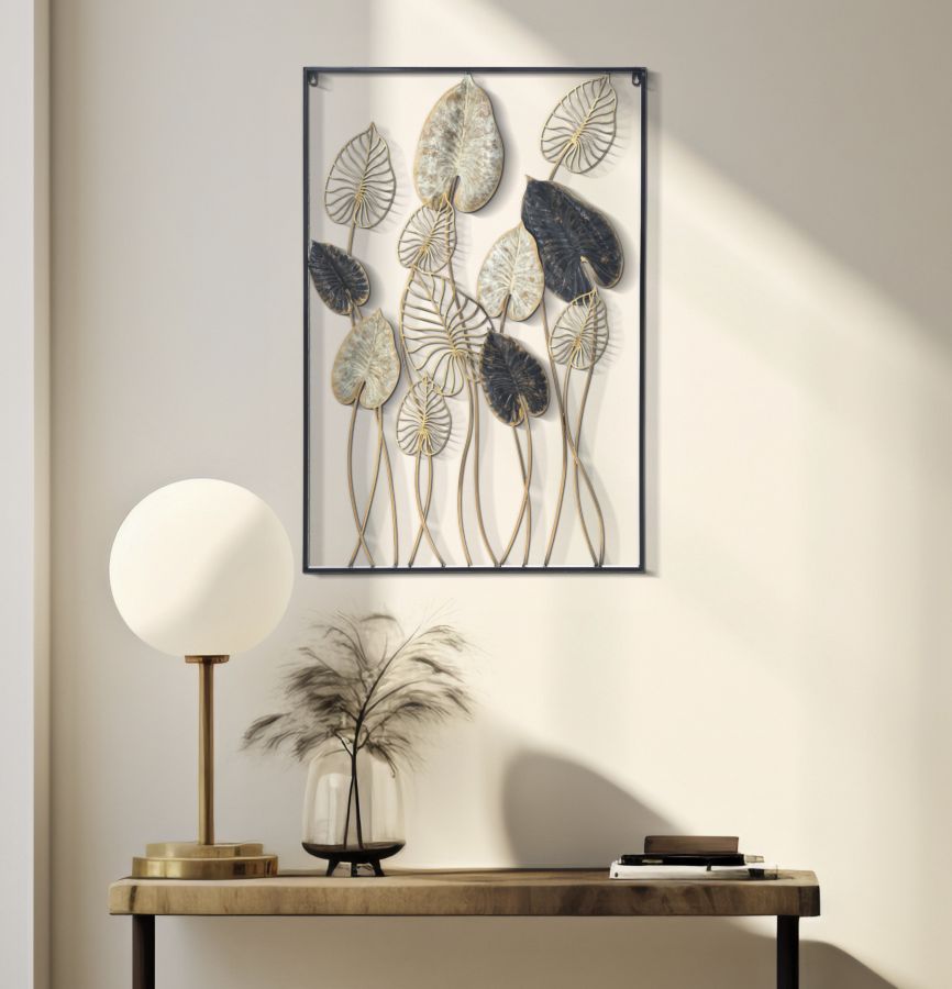 Verdant Elegance Wanddecoratie 66x100 cm