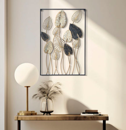 Verdant Elegance Wanddecoratie 66x100 cm