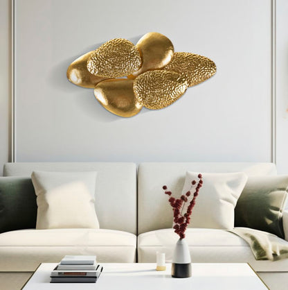 Wandlamp Shell Goud Metaal 2 Lichtpunten 44x11x28 cm