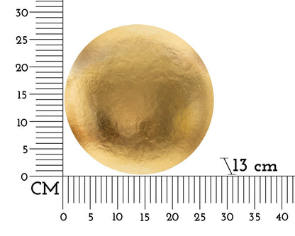 Wandlamp Goldy Round Goud Metaal Ø 26x13 cm